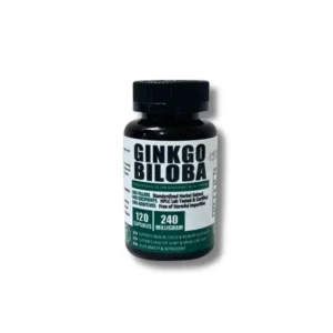 Gingko Biloba 120 capsules – complément naturel pour mémoire et concentration