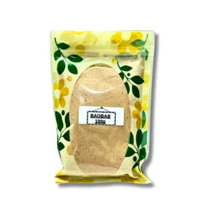Pulpe de baobab naturelle – sachet de 100 g