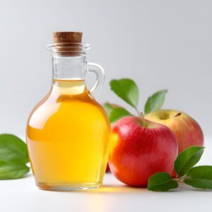 Vinaigre de cidre naturel – flacon 500 ml pour soins visage, corps et cheveux naturels